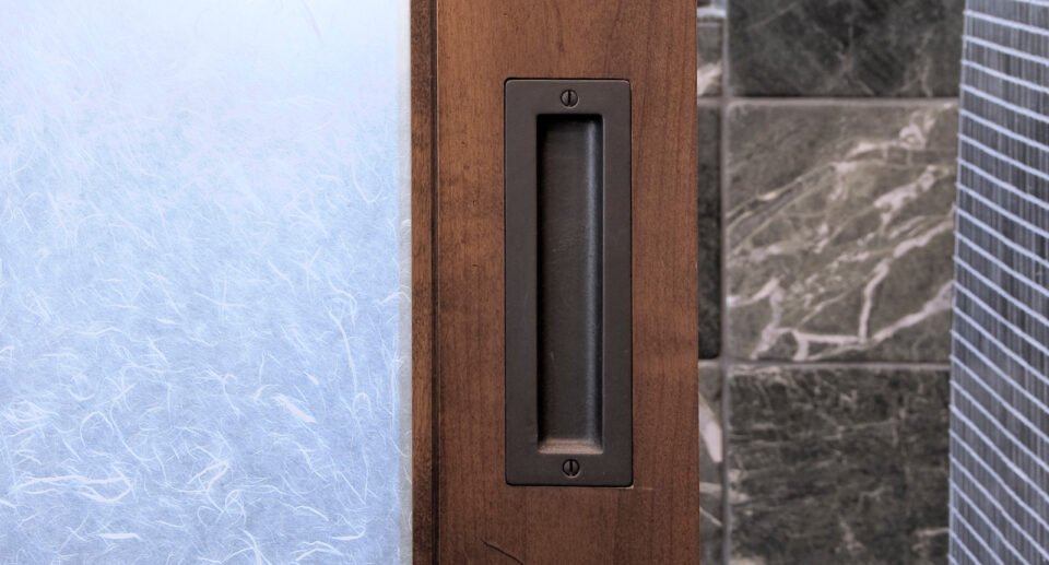 Pocket door hardware