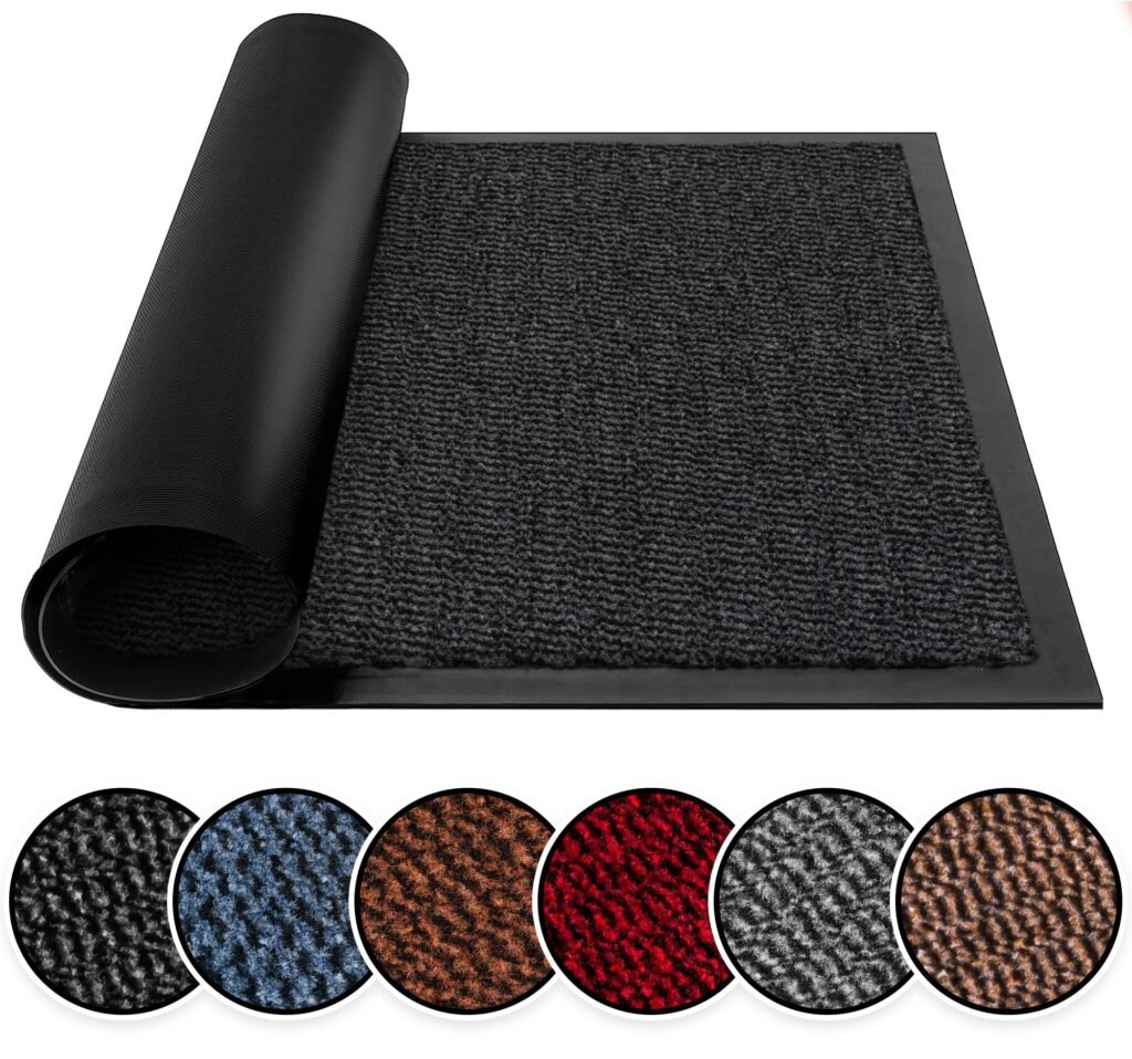 BLADO Washable Door Mats Indoor & Outdoor - Non-Slippery Heavy Duty Doormats Indoor - Stylish & Large Rubber Door Mat - Perfect Dust Grabbing Outdoor & Indoor Door Mat