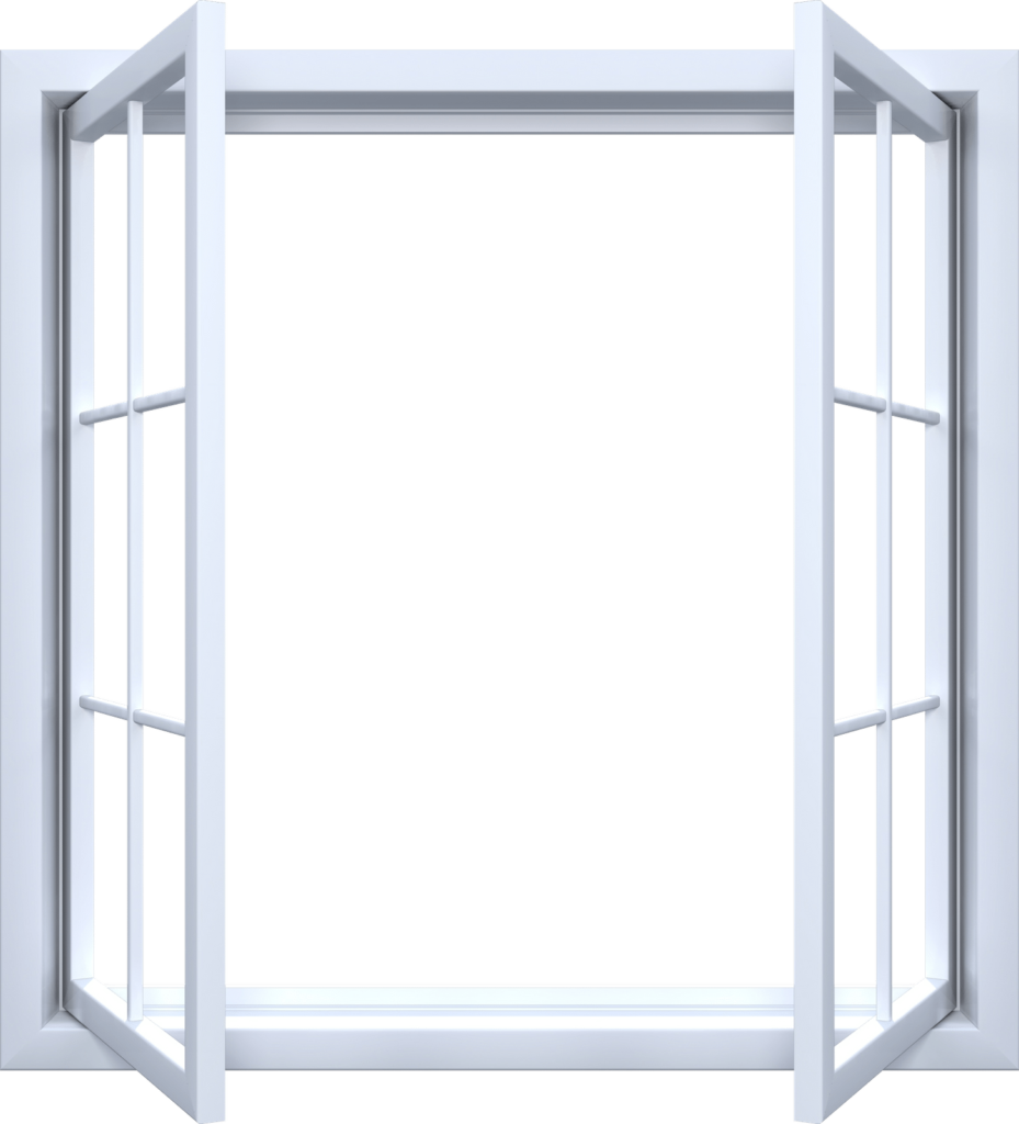 Double casement windows